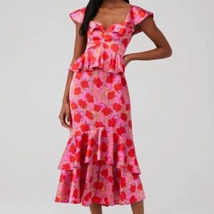 Show Me Your Mumu Reese Dress- Smooch Floral size M- never worn